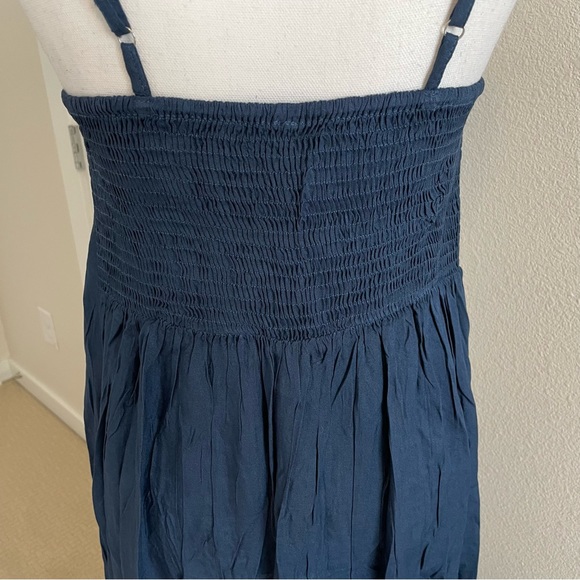 BOHO ME Collection Navy Blue High Low Dress, S - Picture 9 of 11